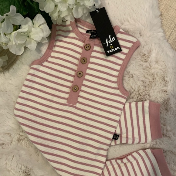 Lola & Taylor Sleeveless Comfy Organic Cotton Romper - Picture 1 of 7